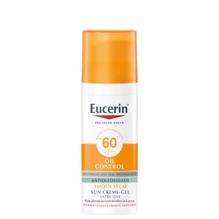 Protetor Solar Eucerin Sun Oil Control Creme-Gel FPS 60 52g