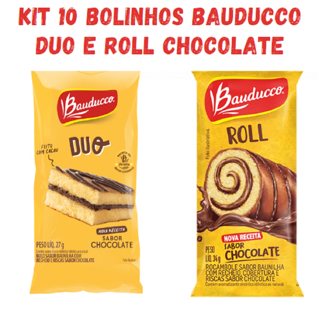 BOLO BAUDUCCO ROLL CAKE CHOC 34GR