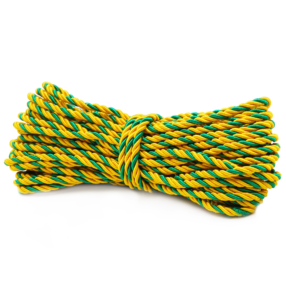 Cordão São Francisco Ref.01/10F 5mm Cor 29 Verde-Amarelo com 10mts em Oferta na Shopee