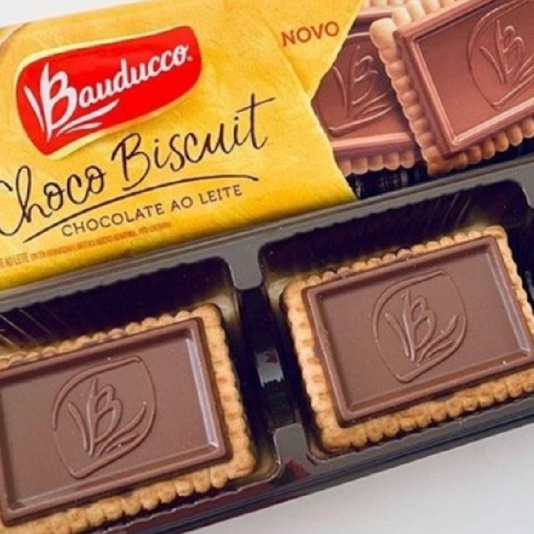 Biscoito Bauducco Chocobiscuit Chocolate Ao Leite 36g