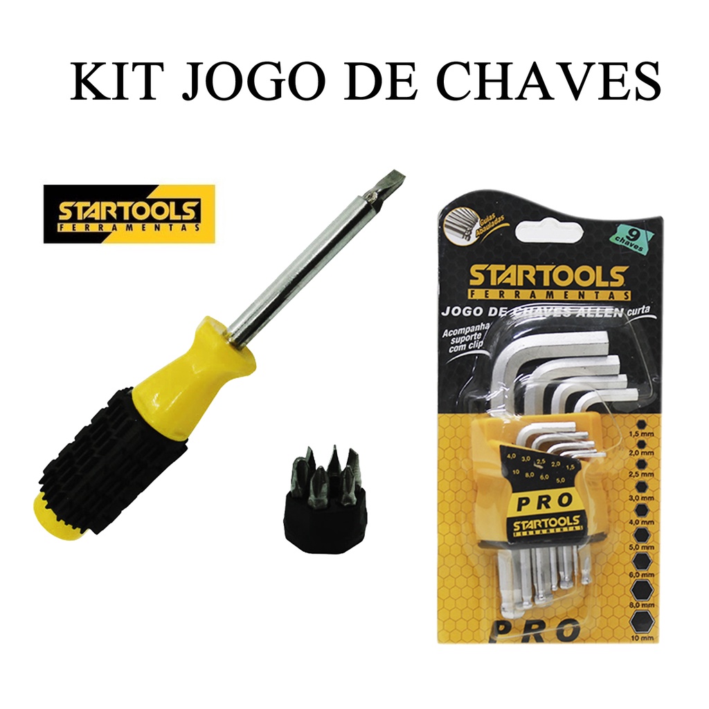 Kit Jogo De Chaves Allen Chaves Intercambi Veis Pontas Shopee Brasil