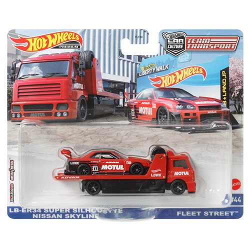 Hot Wheels Rodas Quentes Hotwheels Equipe Transporte Motul Lb Er Super Silhouette Nissan