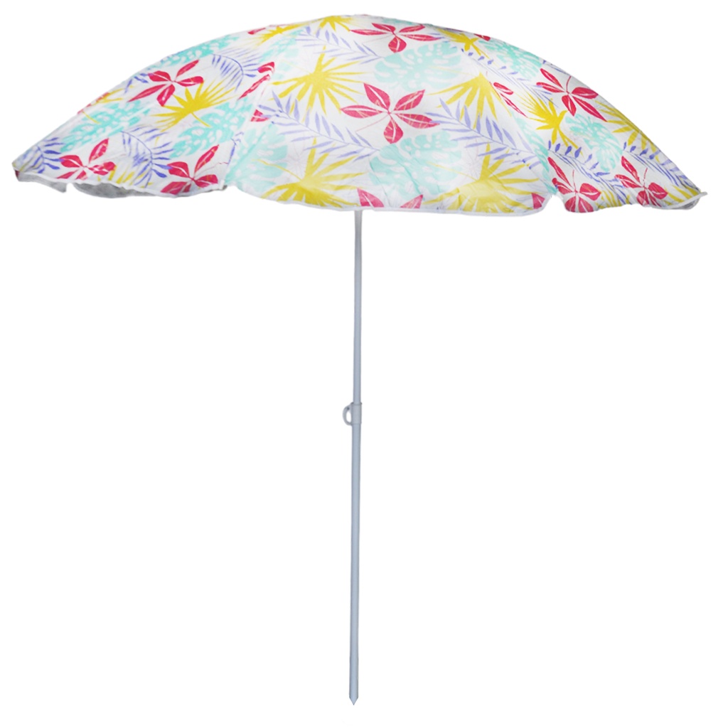 Guarda Sol Flores Coloridas Grande Para Praia E Piscina Reforçado E ...