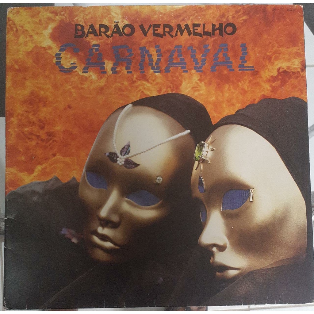 Barão Vermelho Carnaval 1988 Lp Shopee Brasil