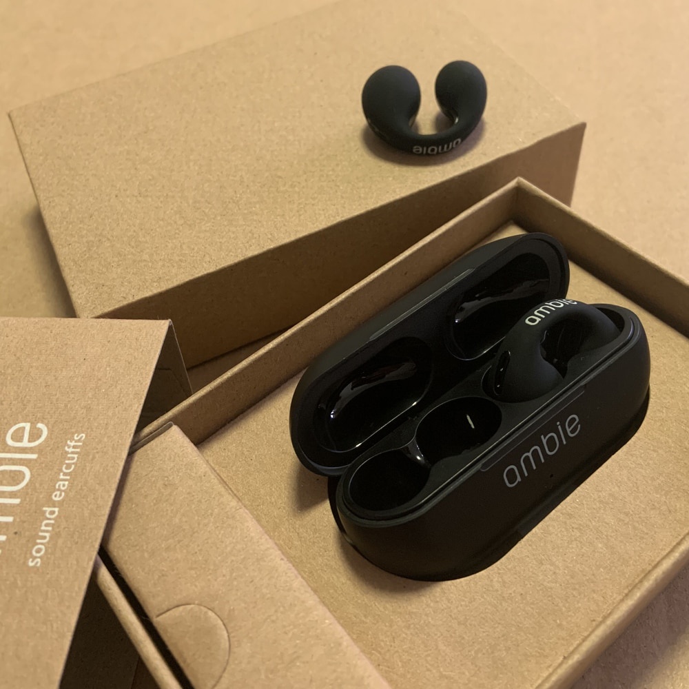 Ambie Sound Earcuffs Earnco De Condução De Ossos Fones De Ouvido