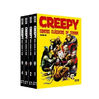 Pack Creepy: Contos Classicos do Terror Vol. 1 A 4 - HQ