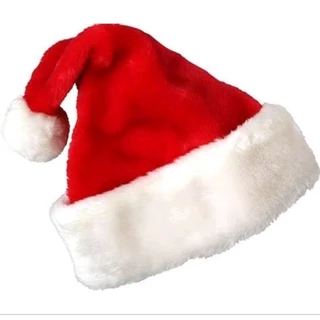 Touca Gorro De Papai Noel Vermelho Natal