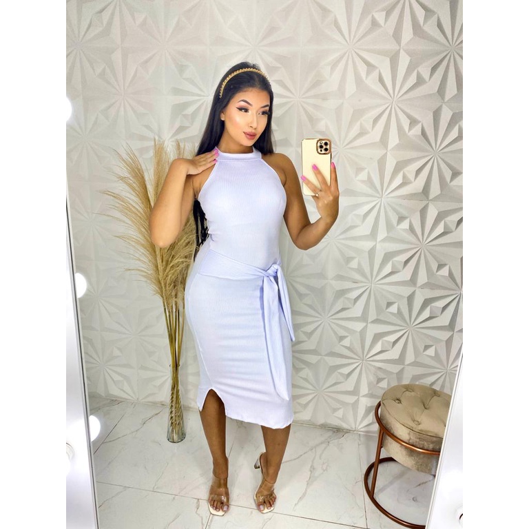 Vestido Branco Ano Novo Reveillon Shopee Brasil