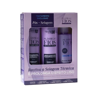 Kit Cadiveu Professional Plástica Dos Fios - Shampoo e Condicioandor e Sérum