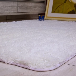 Tapete Peludo 4x3 Metros decoração Shaggy Sala Quarto escritório promoção
