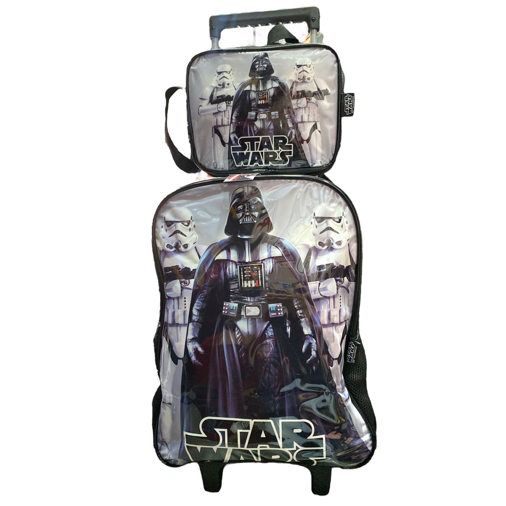 Kit Mochila De Carrinho e Lancheira Star Wars | Shopee Brasil