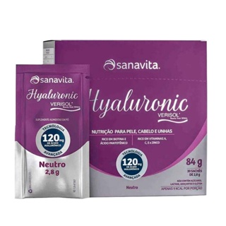 Hyaluronic Verisol Sanavita 30 Sachês 2,8g