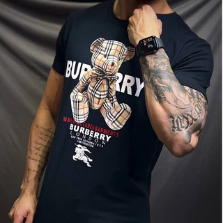Camisetas Blusa Masculinas Ursinho Gola Redonda 100% Algodão Fio 40.1 Peruana