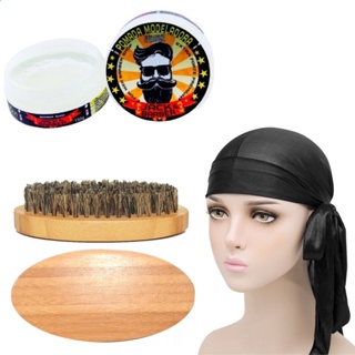 Kit 2 Bandana Durag Veludo Preta E Azul 360 Waves Rapper em Promoção na  Americanas