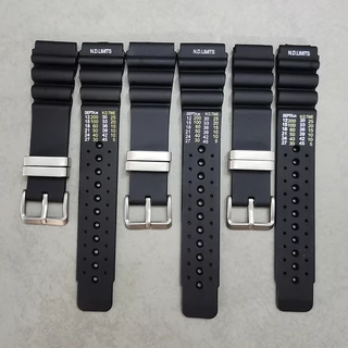 Diver Borracha Resina De 20/22/24mm Pulseira De Relógio Esportiva , Limites Para Seiko Citizen Aqualand E Baile Acessóriosaster