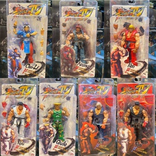 Original Storm Toys Guile-Figura Ultra Street Fighter II, modelo Street  Fighter, brinquedo colecionável, presente de