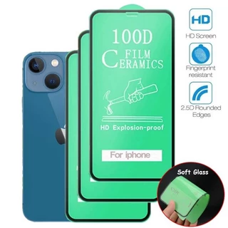 Pelicula 3D Flexível Cerâmica Para iPhone 16/16 Pro/16 Plus/16 Pro Pax14/14 Plus/14 Pro/14 Pro Max Protetor de Celulars Gel Hidrogel Mole