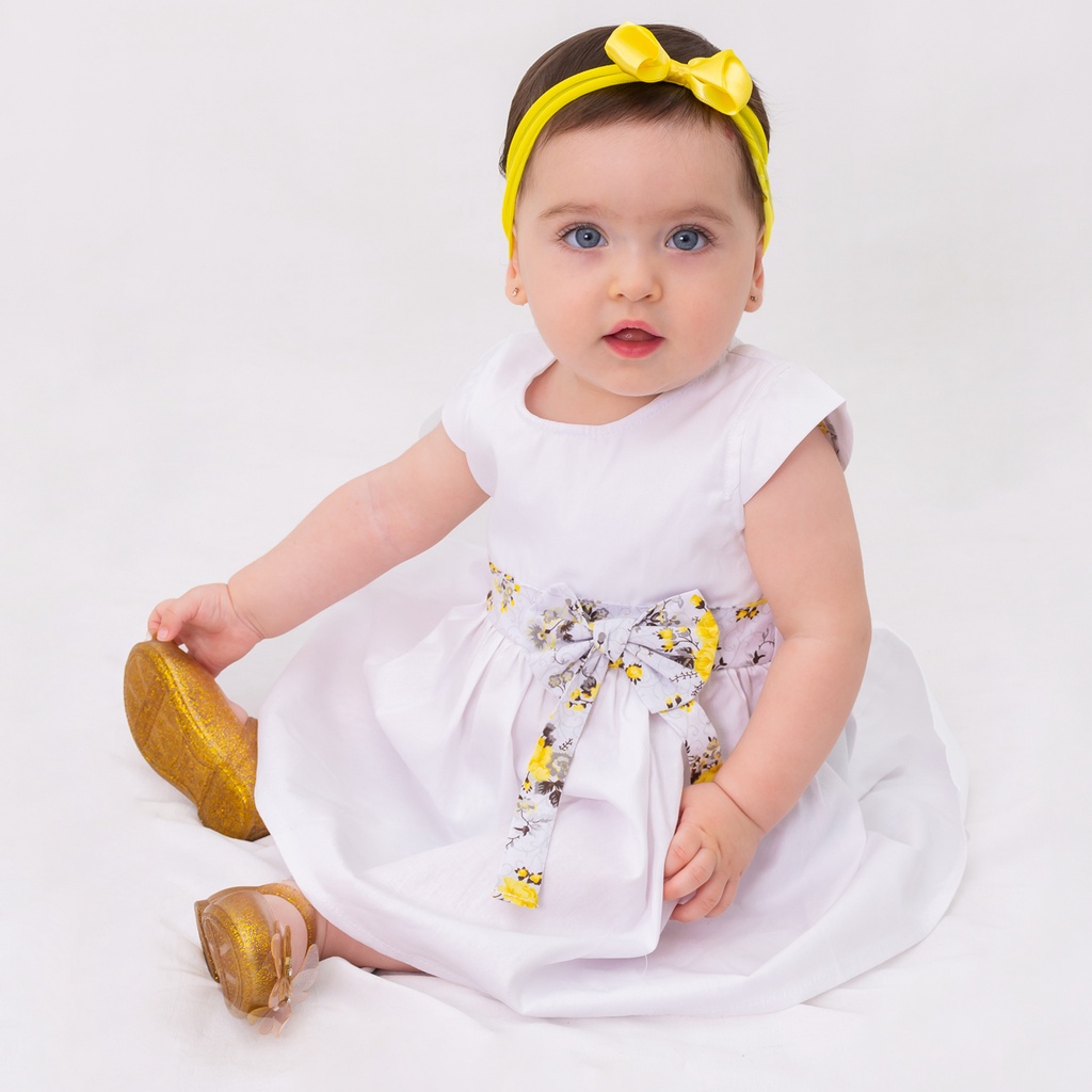 Vestido batizado hot sale 2 meses