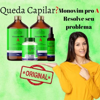 Kit Monovim Shampoo, Máscara, Tônico e capsula