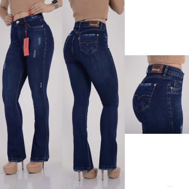 Calça flare hot sale patoge