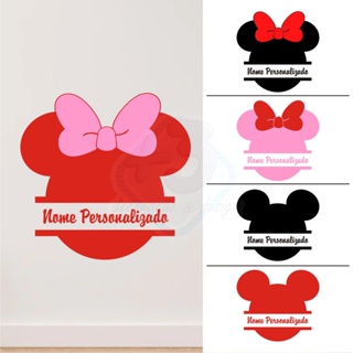 Adesivo Mickey e Minnie Disney para decoração Vários tamanhos e modelos