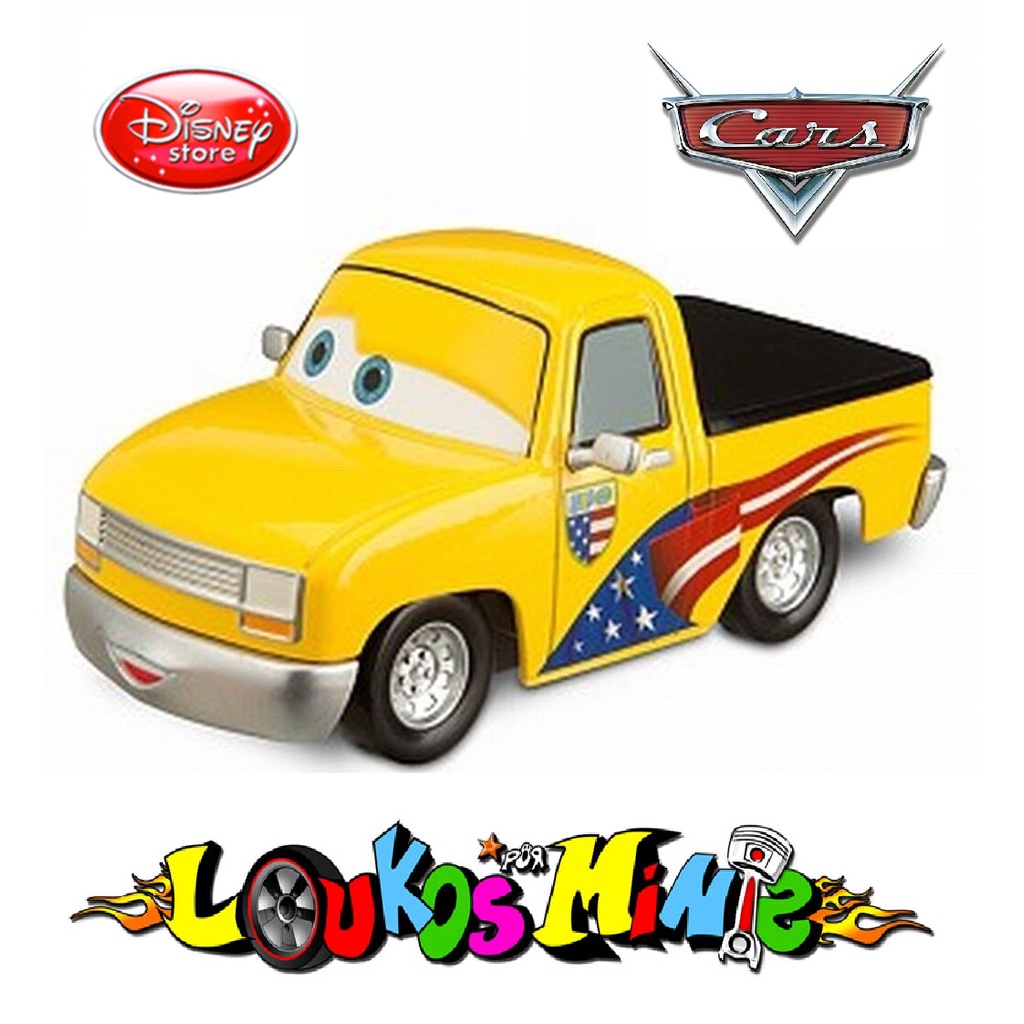 Disney Store Cars 2 John Lassetire Aprox.11cm Original Loose