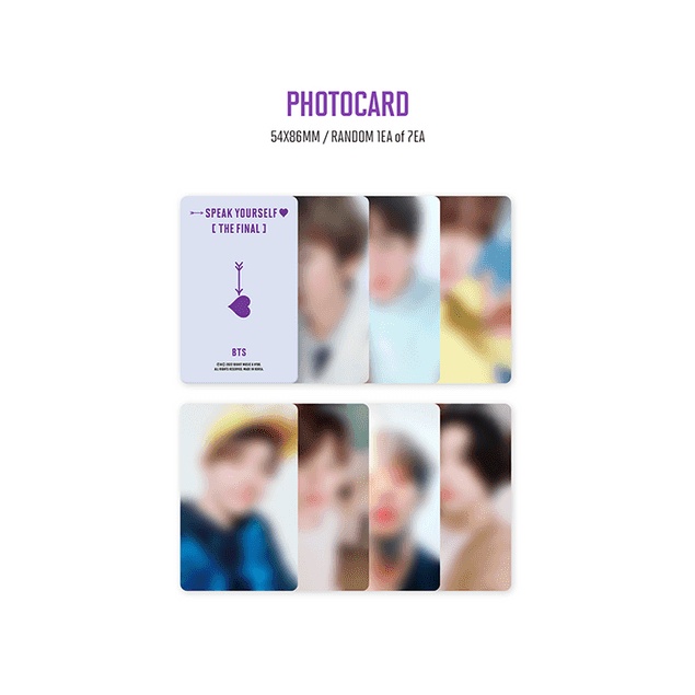 BTS WORLD TOUR LYSY THE FINAL deals DVD W/ JIN PHOTOCARD & POB