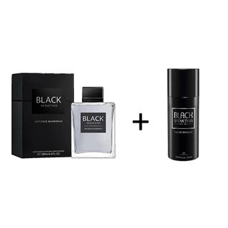 Antonio Banderas Black Seduction 200ml + Deo 150ml