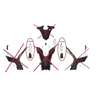 Tampinha do Protetor Pernas Shineray Nova Jet 50X, Jet125 X 2021... em diante
