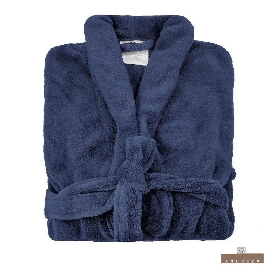 ROUPÃO DE MICROFIBRA PREMIUM - PLUS SIZE - MEIOS E PEQUENOS - UNISSEX - P AO XGG - 220gr/m² - Roupão de Microfibra Feminino & Masculino C/ Bolso