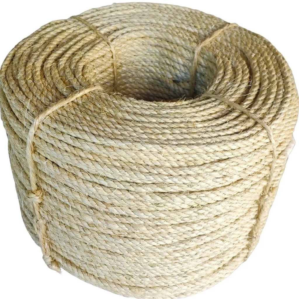 Sisal - Corda Sisal de 8mm para Decoração 100 metros