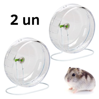 Kit duas Roda para Hamster Premium Grande Silenciosa 19 cm