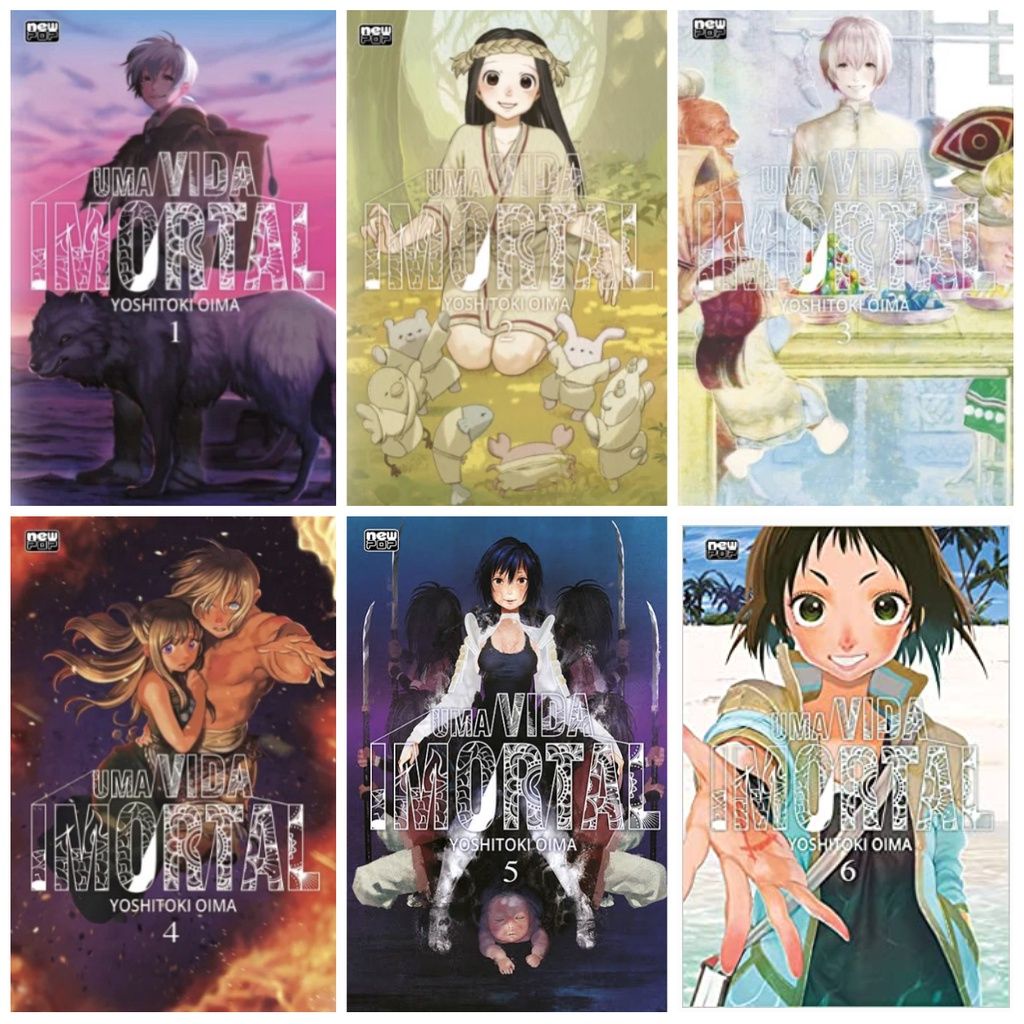 Kit Uma Vida Imortal (To Your Eternity) - Vol. 1-5 Mangá: NewPOP