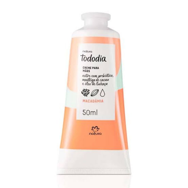 Creme Hidratante Nutritivo para as Mãos Natura Tododia Macadâmia 50 ml ...