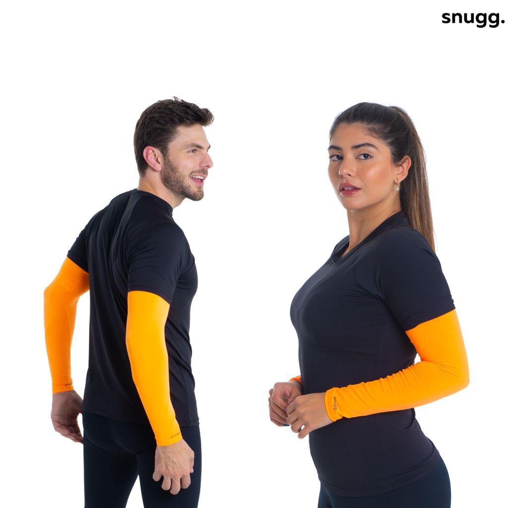 KIT 2 Pares Manguito Snugg Proteção UV50+ | Shopee Brasil