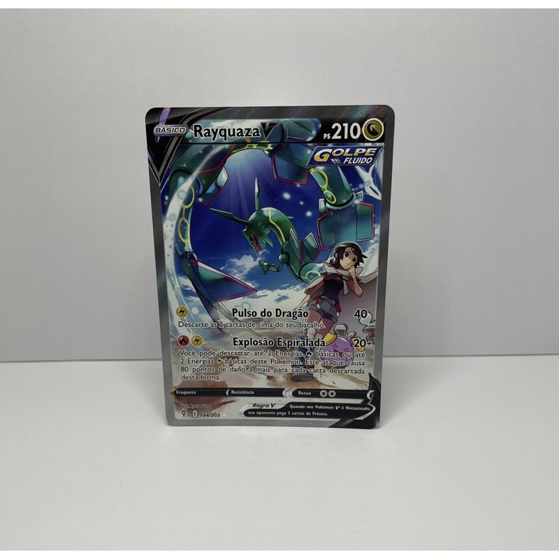 Rayquaza-V (194/203), Busca de Cards