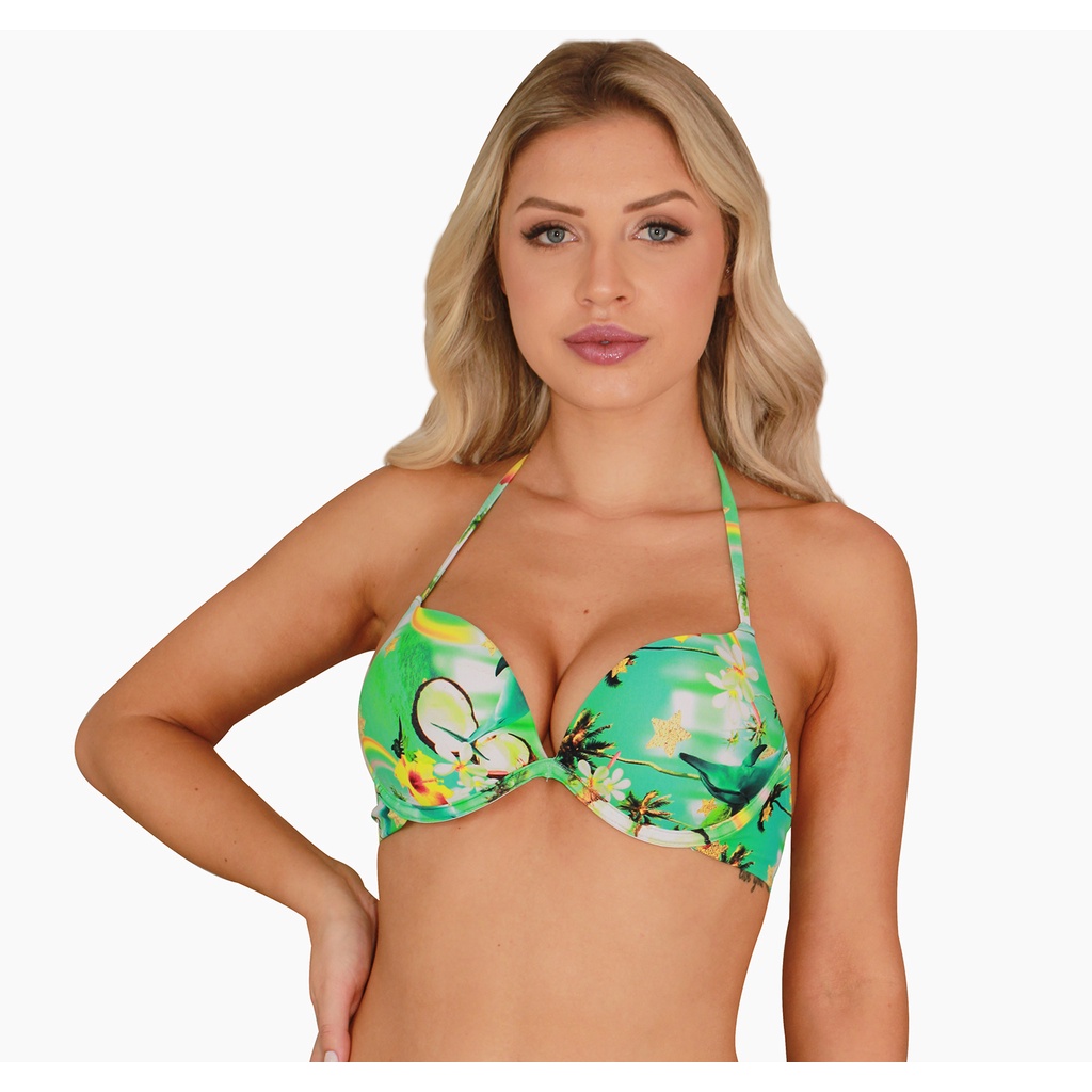 新品 3set Bikini Macaron STRAWBERRY MACARON D Cup Triangle Bikini Top | la Vie en Rose