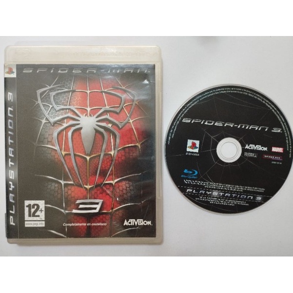Spider Man 3 jogo de Playstation 3 Ps3 em Mídia Física ( Original | Semi - novo ) sem manual