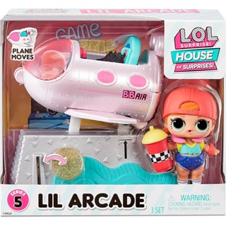 Boneca LOL Suprise Furniture Lil Arcade Playset - Sk8er Grrrl