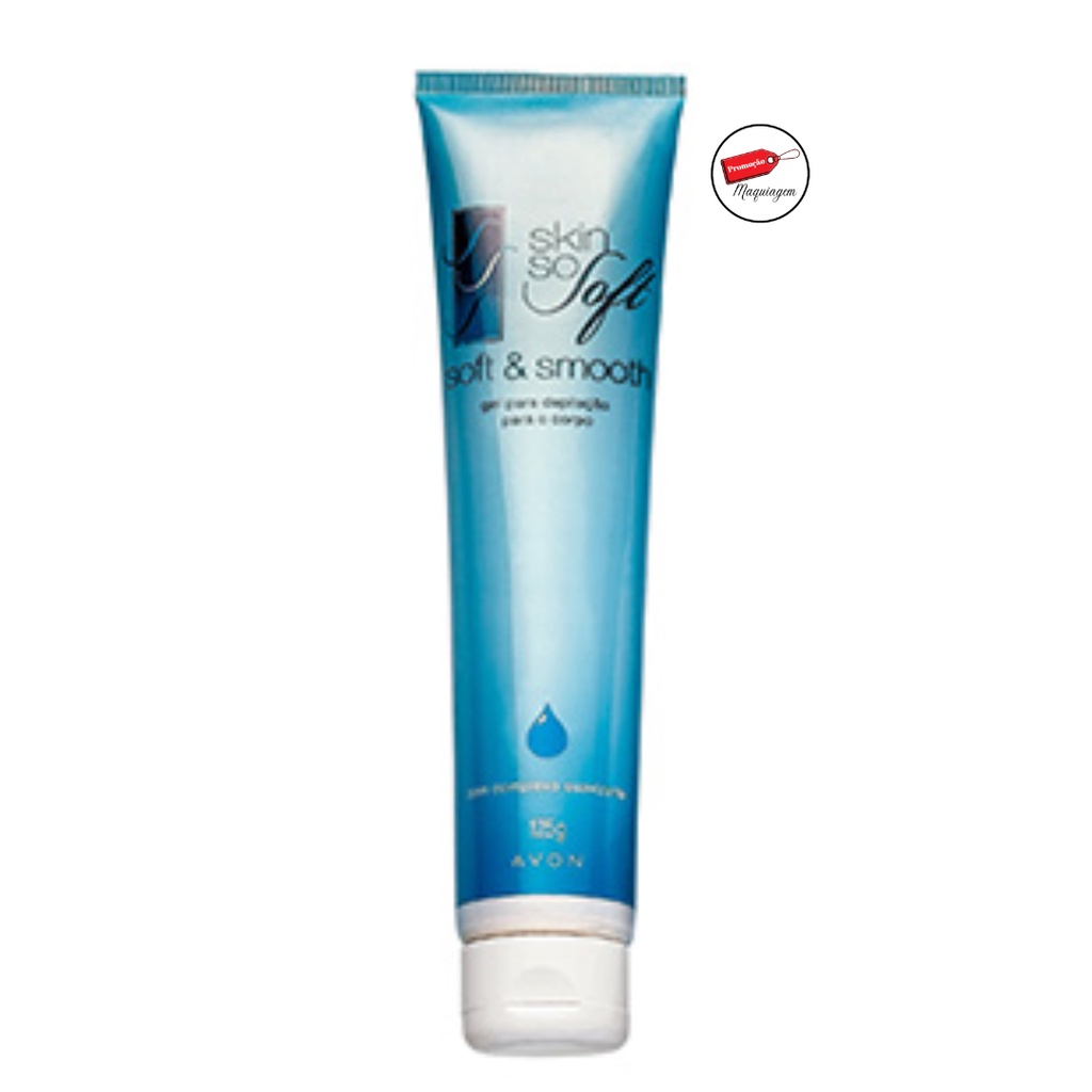 Gel Depilatório Skin So Soft Smooth Avon 125g | Shopee Brasil