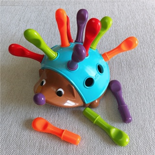 Divertido Jogo De Porco Espinho Inserido Em Plástico Brinquedo De Educação Precoce Para Treinamento De Foco Novidade Brinquedos Interativos Puzzle Fight Montessori Toys