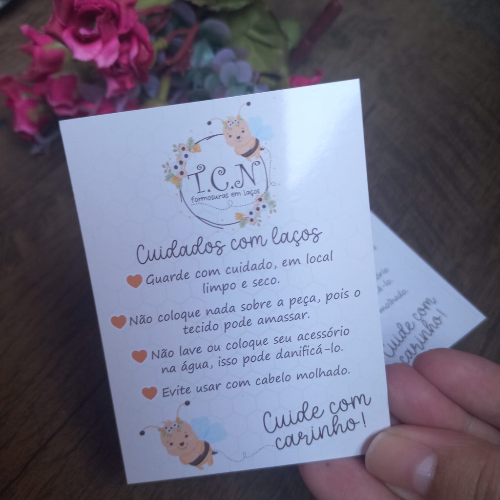 Tag etiqueta kraft personalizada com sua arte