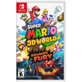 Nintendo Switch Super Mario 3D World + Fury Edição Padrão Bowser Jogos  Cartucho Físico Cartão