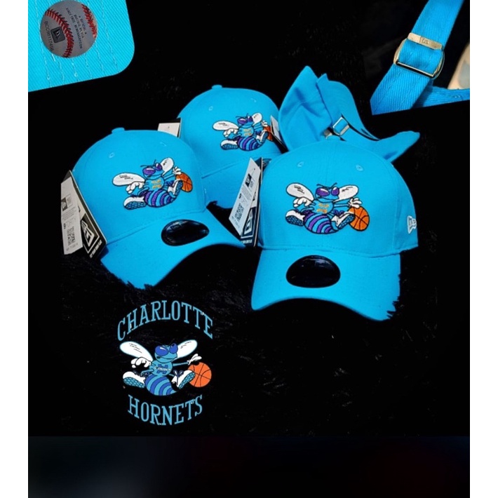 Boné NBA Charlotte Hornets New Era Aba Curva