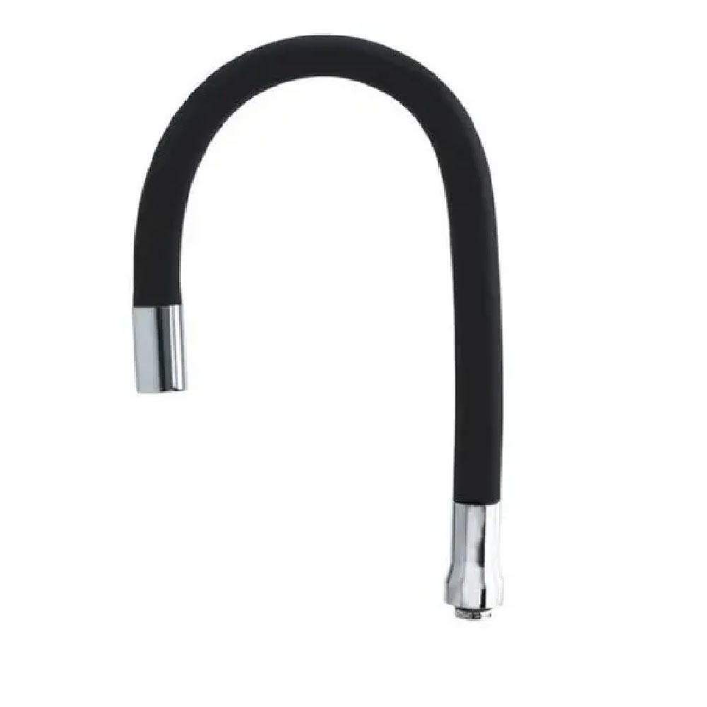 Tubo Gourmet Preto Reposição Torneira De Cozinha Parede/Mesa