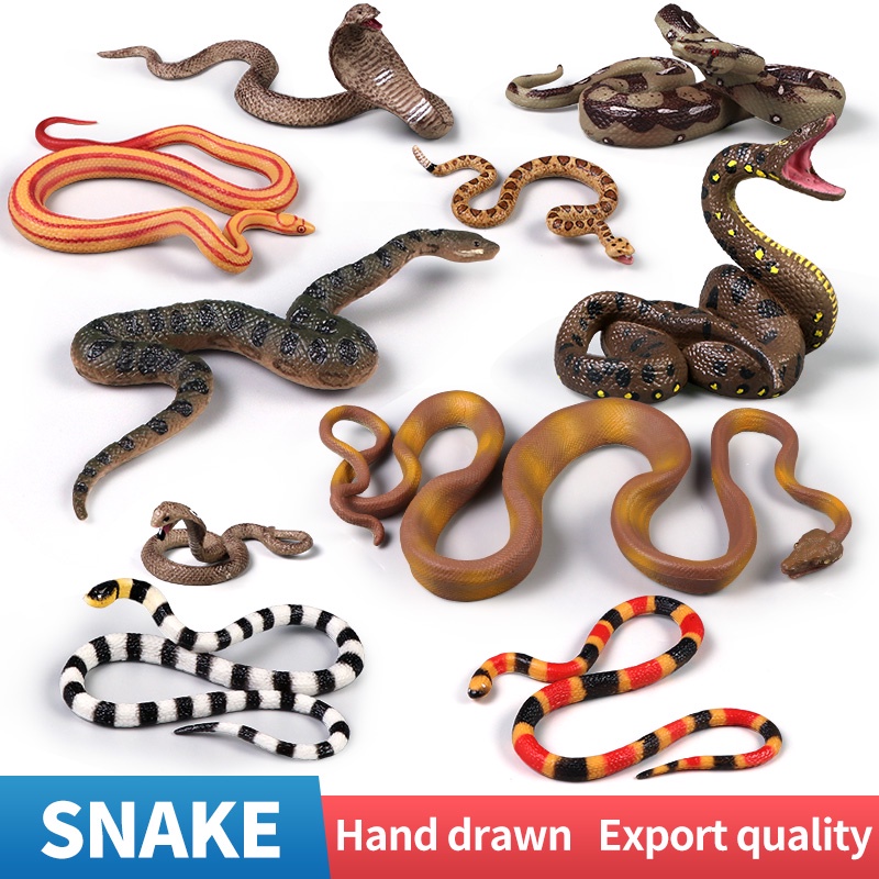 Simulação De Répteis De Borracha Cobra Python Rattlesnake Brinquedo Macia Infantil Brincadeira De Animais Modelo Novidade Engraçado Assustador