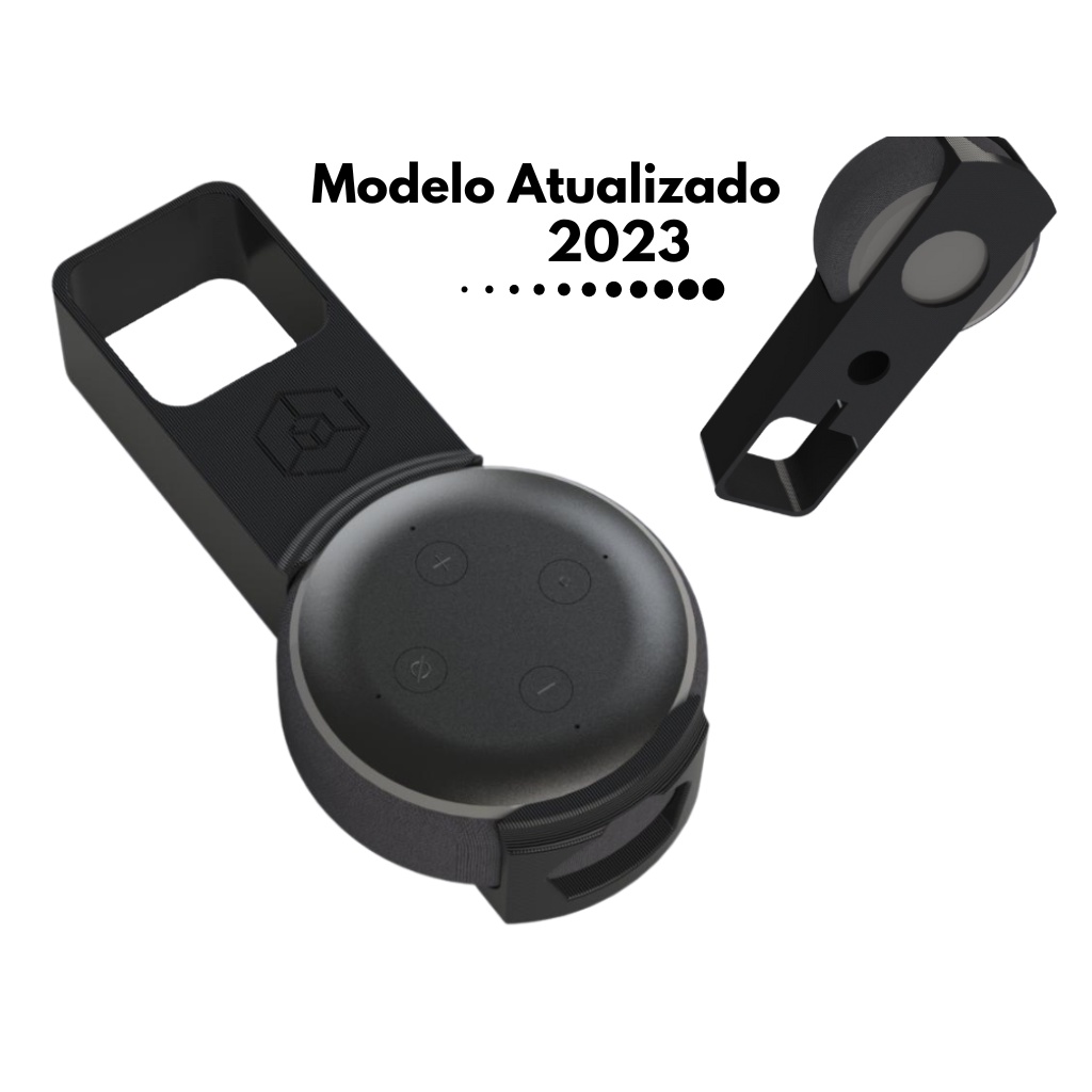 Suporte Alexa Echo Dot 3 Times do Brasileirão – P3D Shop