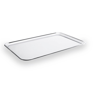 Bandeja Retangular Brinox Arienzo 48 x 32 cm Aço Inox