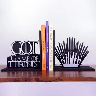 Suporte de livros Game of Thrones mdf decorção aparador