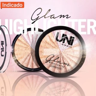 KIT de Maquiagem Iluminador Glam Highlighter Para O Rosto UniMakeUp Entrega Rápida